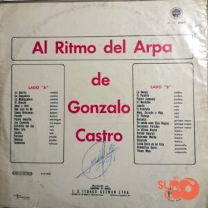 Disco de Vinilo Gonzalo Castro - Al Ritmo Del Arpa De Gonzalo Castra Vinyl Record
