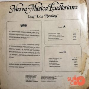 Disco de Vinilo Los Reales - Nueva Música Ecuatoriana Vinyl Record