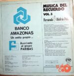 Disco de Vinilo Fernando Riofrío Polit - Música Del Recuerdo Vol 3 Vinyl Record