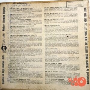 Disco de Vinilo Ecos De Los Ándes - Cancionero Incaico Vinyl Record