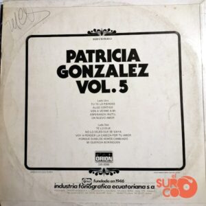 Disco de Vinilo Patricia González - Patricia González Vol 5 Vinyl Record