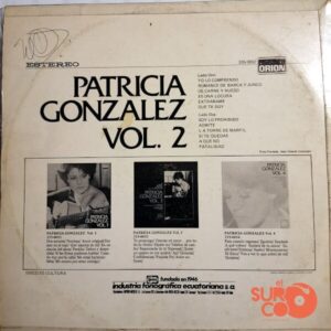Disco de Vinilo Patricia González - Patricia González Vol 2 Vinyl Record