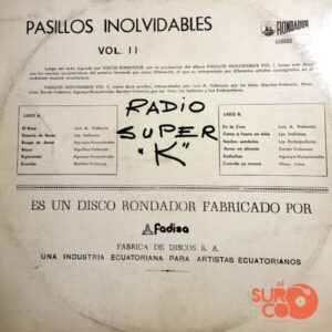 Disco de Vinilo Varios - Pasillos Inolvidables Vol 2 Vinyl Record