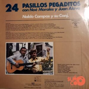 Disco de Vinilo Noé Morales - 24 Pasillos Pegaditos Vinyl Record