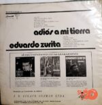 Disco de Vinilo Eduardo Zurita - Adios A Mi Tierra Vinyl Record