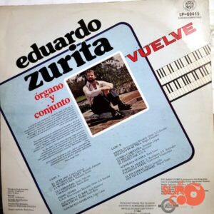 Disco de Vinilo Eduardo Zurita - Vuelve Vinyl Record