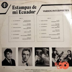 Disco de Vinilo Varios - Estampas De Mi Ecuador Vinyl Record