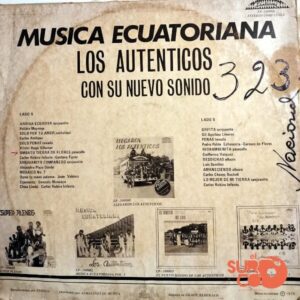 Disco de Vinilo Los Auténticos - Música Ecuatoriana Vinyl Record
