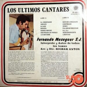 Disco de Vinilo Fernando Meseguer - Los Últimos Cantares Vinyl Record