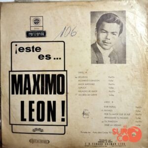 Disco de Vinilo Máximo León - Este Es Máximo León Vinyl Record