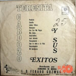 Disco de Vinilo Teresita Cardoso - Teresita Cardoso Y Sus Éxitos Vinyl Record