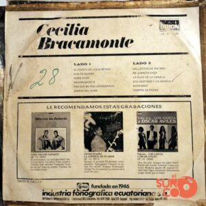 Disco de Vinilo Cecilia Bracamonte - Cecilia Bracamonte Vinyl Record