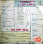 Disco de Vinilo Hermanos Montecel - Recordando A Lucas Y Mario Vinyl Record