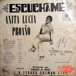 Disco de Vinilo Anita Lucía Proaño - Excúchame Vinyl Record