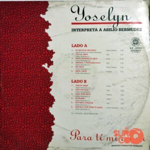 Disco de Vinilo Yoselyn - Para Ti Mi Amor Vinyl Record