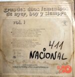 Disco de Vinilo Varios - Grandes Dúos Femeninos De Ayer Hoy Y Siempre Vinyl Record