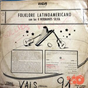 Disco de Vinilo Los 4 Hermanos Silva - Folklore Latinoamericano Vinyl Record