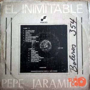 Disco de Vinilo Pepe Jaramillo - El Inimitable Vinyl Record