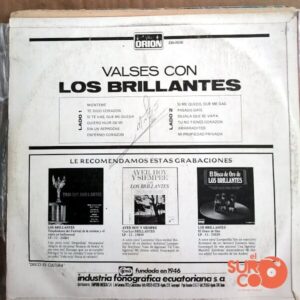 Disco de Vinilo Los Brillantes - Valses Con Los Brillantes Vinyl Record