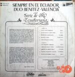 Disco de Vinilo Dúo Benítez Valencia - Siempre En El Ecuador Vinyl Record