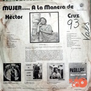 Disco de Vinilo Héctor Cruz - Mujer A La Manera De Héctor Cruz Vinyl Record