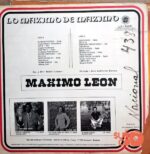 Disco de Vinilo Máximo León - Lo Máximo De Máximo León Vinyl Record
