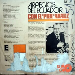 Disco de Vinilo Armando Pibe Aráuz - Arpegios Del Ecuador Vinyl Record