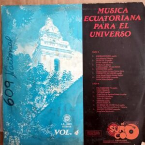 Disco de Vinilo Varios - Música Ecuatoriana Para El Universo Vol 4 Vinyl Record
