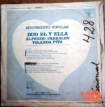 Disco de Vinilo Dúo El Y Ella - Sentimiento Popular Vinyl Record
