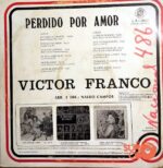 Disco de Vinilo Víctor Franco - Perdido Por Amor Vinyl Record