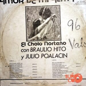 Disco de Vinilo El Cholo Norteño - Amor De Mi Alma Vinyl Record