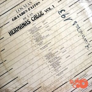 Disco de Vinilo Hermanas Calle - Los Más Grandes Éxitos Vol 1 Vinyl Record