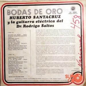 Disco de Vinilo Huberto Santacruz - Bodas De Oro Vinyl Record