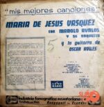 Disco de Vinilo María De Jesús Vásquez - Mis Mejores Canciones Vinyl Record