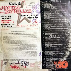 Disco de Vinilo Varios - Juntas Las Estrellas Vinyl Record