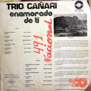Disco de Vinilo Trío Cañari - Enamorado De Ti Vinyl Record