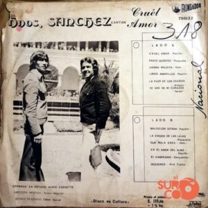 Disco de Vinilo Hermanos Sánchez - Cruel Amor Vinyl Record