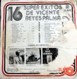 Disco de Vinilo Varios - 16 Súper Éxitos De Vicente Reyes Palma Vinyl Record