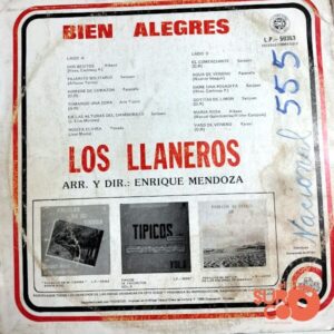 Disco de Vinilo Dúo Los Llaneros - Bien Alegres Vinyl Record