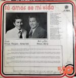 Disco de Vinilo Dúo Hermanos Reyes Amores - Tu Amor Es Mi Vida Vinyl Record