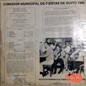 Disco de Vinilo El Quinteto De Oro - Ilustre Municipio De Quito Vinyl Record