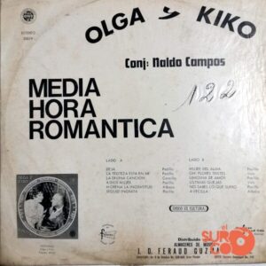 Disco de Vinilo Olga Y Kiko - Media Hora Romántica Vinyl Record