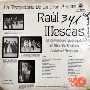 Disco de Vinilo Raúl Illescas - 40 Años De Exitosa Actividad Artística Vinyl Record