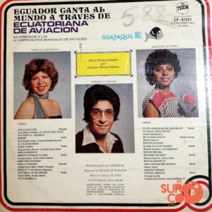 Disco de Vinilo Varios - El Mundo De Ecuatoriana Vinyl Record