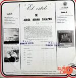 Disco de Vinilo Jorge Renán Salazar - El Estilo Vinyl Record
