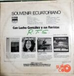Disco de Vinilo Lucho González - Souvenir Ecuatoriano Vinyl Record