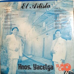 Disco de Vinilo Hermanos Yacelga - El Artista Vinyl Record