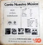 Disco de Vinilo Dúo Ayala Coronado - Canta Nuestra Música Vinyl Record