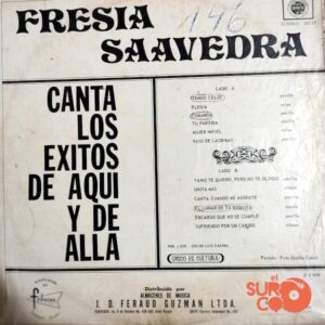 Disco de Vinilo Fresia Saavedra - Fresia Canta Los Éxitos De Aquí Y Allá Vinyl Record