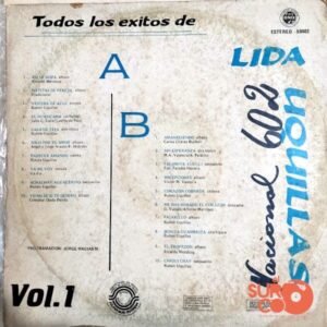 Disco de Vinilo Lida Uquillas - Todos Los Éxitos De Lida Uquillas Vol 1 Vinyl Record